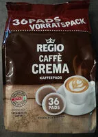 Mängden socker i Caffè Crema Kaffeepads