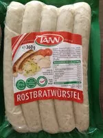 Mängden socker i TANN Rostbratwürstel