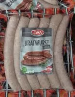 Mängden socker i Bratwurst