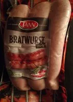 Mängden socker i Bratwürstel dick