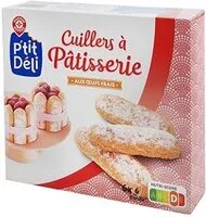 Mängden socker i Cuillers à patisserie