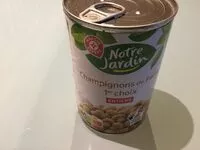 Mängden socker i Notre jardin champignons de Paris 1er choix