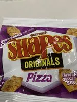 Mängden socker i Shapes original pizza