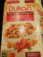 Mängden socker i pépites aux cranberries