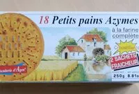 Mängden socker i pains Azymes