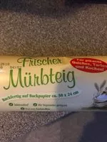 Mängden socker i Frischer Mürbteig für Pizza