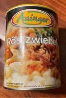 Mängden socker i Röstzwiebel