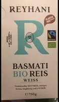 Mängden socker i Basmati Bio Reis - Weiss