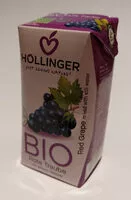 Mängden socker i Rote Traube mit stillem Wasser