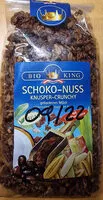 Mängden socker i Schoko-Nuss Knusper crunchy Müsli