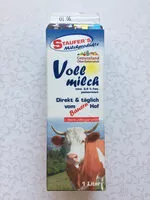 Mängden socker i Vollmilch