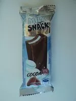 Mängden socker i Milino Baton pufos cu umplutura cremoasa de lapte si glazura de cacao