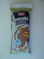 Mängden socker i Muller Baton pufos cu umplutura de nuca de cocos si fistic