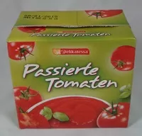 Mängden socker i Passierte Tomaten