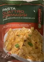 Mängden socker i Pasta Quattro Formaggi