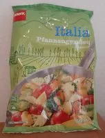 Mängden socker i Italia Pfannengemüse tiefgekühlt