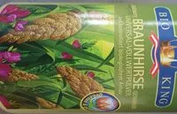 Mängden socker i Braunhirse Dose