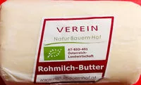 Mängden socker i Rohmilch-Butter