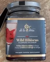 Mängden socker i Wild hibiscus flowers in syrup
