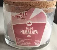 Mängden socker i Sal del himalaya