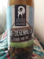 Mängden socker i Bio-Ziegenmilch frisch vom Hof