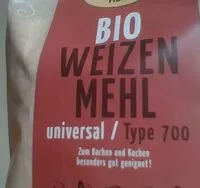 Mängden socker i Bio Weizenmehl 700