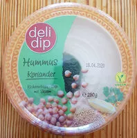 Mängden socker i Hummus Koriander