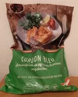 Mängden socker i Cordon Bleu Schweinefleisch zu 100% aus Österreich, vorgebacken