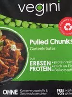 Mängden socker i Vegini Pulled Chunks Gartenkräuter