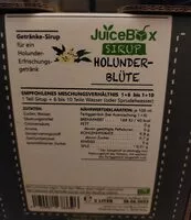 Mängden socker i Holunderblütensirup