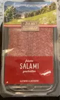 Mängden socker i Salami