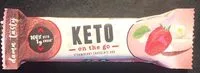 Mängden socker i Keto on the go Strawberry Chocolate Bar