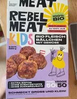 Mängden socker i Bio Fleischbällchen mit Gemüse