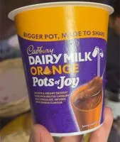 Mängden socker i Dairy milk orange pots of joy