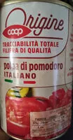 Mängden socker i Polpa di pomodoro italiano - Origine Coop