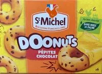Mängden socker i Doonuts pépites chocolat