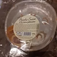 Mängden socker i Brioche Suisse à la crème pâtissière