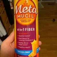 Mängden socker i Meta mucil sugar free