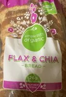 Mängden socker i Flax and chia bread