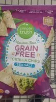 Mängden socker i Simple truth cassava flour grain free tortilla chips