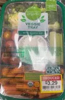 Mängden socker i Veggie tray