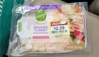 Mängden socker i Simple truth natural smoked turkey