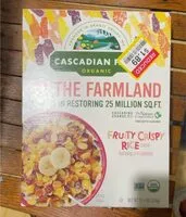 Mängden socker i Fruit crispy rice cereal