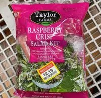 Mängden socker i Raspberry crisp salad kit