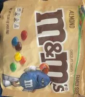 Mängden socker i Almond M&M's