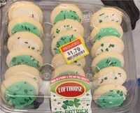 Mängden socker i Frosted sugar cookies