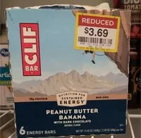 Mängden socker i Peanut Butter Banana with Dark chocolate