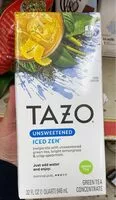 Mängden socker i Unsweetened iced zen