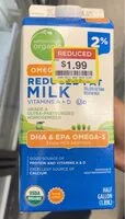 Mängden socker i Omega Refuced Fat Milk