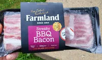 Mängden socker i Farmland Streaky BBQ Bacon